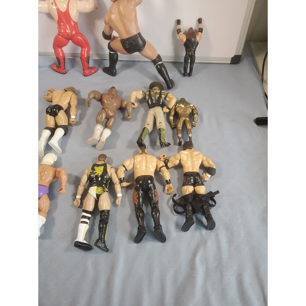 Vintage Wrestling Action Figure Lot WWE WCW Jakks Toymakers Sullivan Kevin 90s - Picture 10 of 16